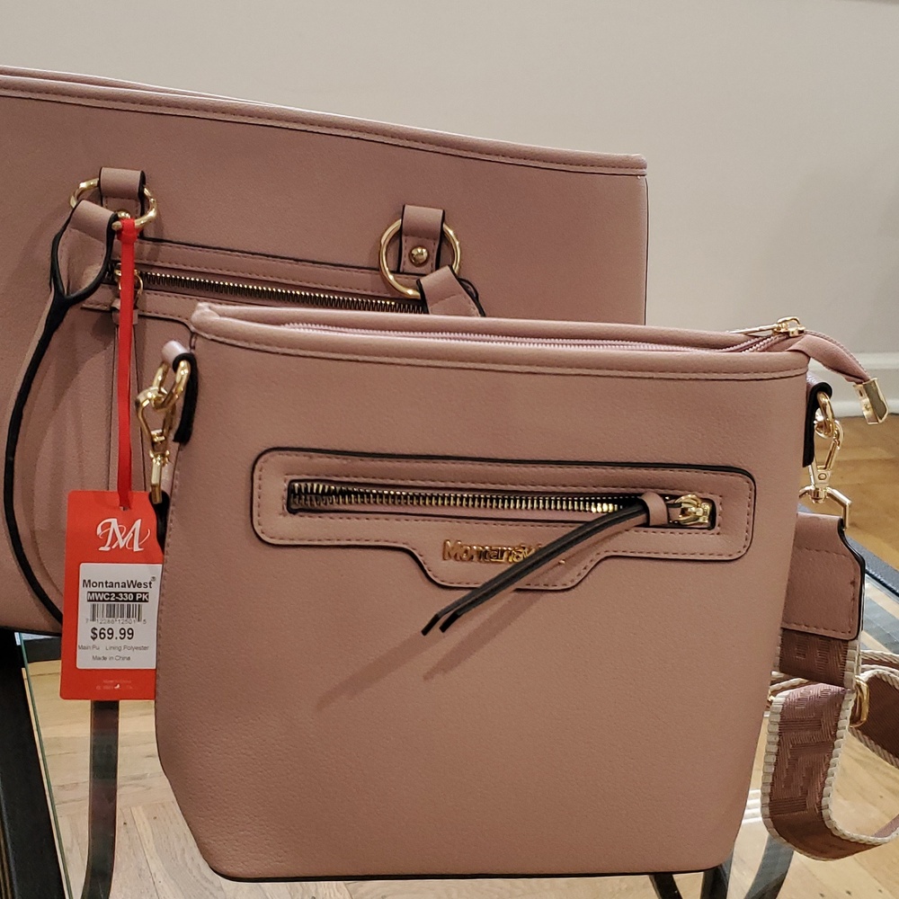 Ladies Montana West 2pk handbag